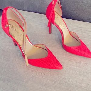 Jessica Simpson, a Hot Pink high heel pumps, size 7